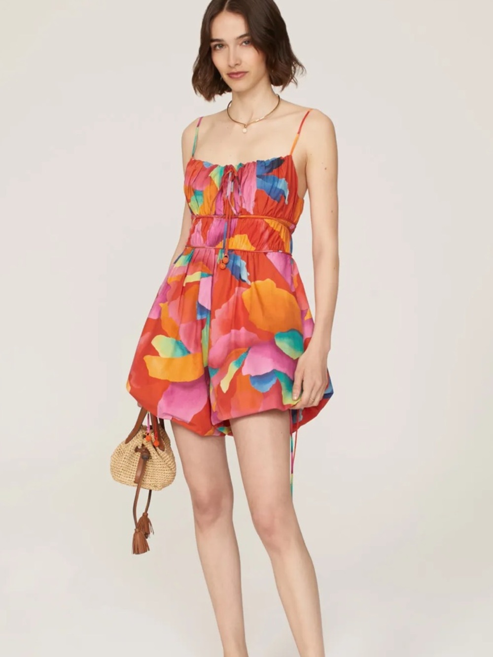 Farm Rio Ombre Chita Romper Large